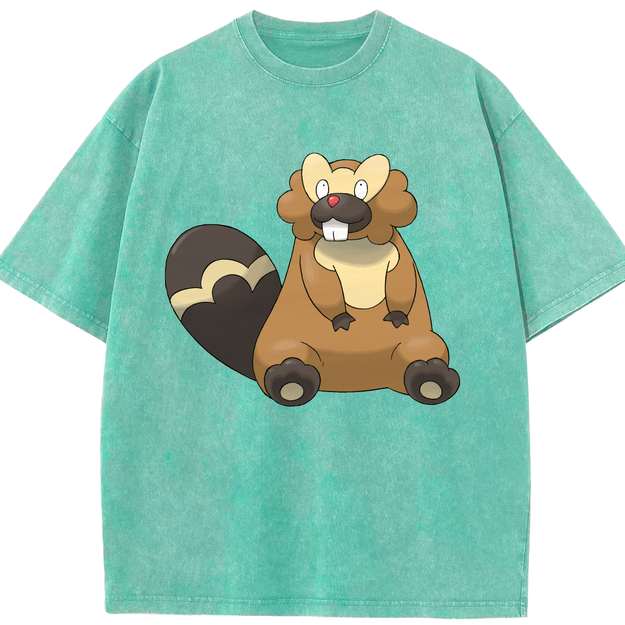 （画像用） ポケットモンスター Pokémon 綿100% ヴィンテージ風 半袖Tシャツ（フロントプリント）